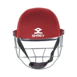 2024 Shrey Performance 2.0 Junior Mild Steel Cricket Helmet -Cricket Clothing Shop 3. performance 2.0 steel maroon
