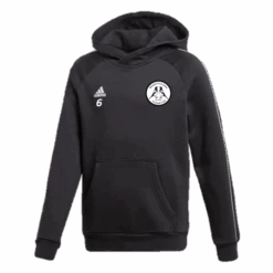 Hoyland Town Magpies Adidas Black Junior Fleece Hoody