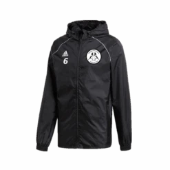 Hoyland Town Magpies Adidas Black Rain Jacket