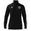 Hoyland Magpies Junior FC U10s Adidas Black Zip Junior Training Top -Cricket Clothing Shop ar1457 ce7443 blkj