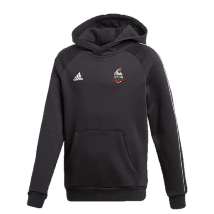 Thornton Bantam Roosters Adidas Black Junior Fleece Hoody 3 Thornton Bantam Roosters Adidas Black Junior Fleece Hoody