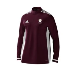 Halton Maroons FC Adidas Maroon Zip Training Top