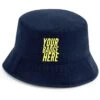 Bucket Hat With Club Badge - Navy -Cricket Clothing Shop buckethat navy