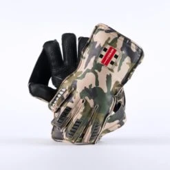 2024 Gray Nicolls Camo Pro Wicket Keeping Gloves -Cricket Clothing Shop camo wk glove pair
