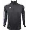 Adidas Black Zip Training Top -Cricket Clothing Shop ce7443 black 1