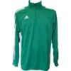 Adidas Green Zip Training Top -Cricket Clothing Shop ce7443 green