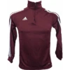 Adidas Maroon Zip Training Top -Cricket Clothing Shop ce7443 maroon
