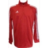 Adidas Red Zip Training Top -Cricket Clothing Shop ce7443 red 4