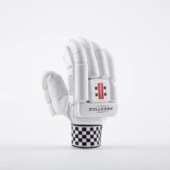 2024 Gray Nicolls Prestige Batting Gloves -Cricket Clothing Shop cgad18batting gloves glove prestige bottom hand back angle