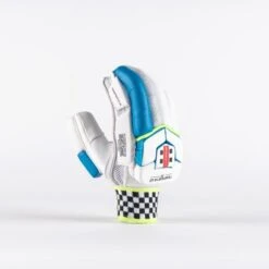 2024 Gray Nicolls Tempesta 1.0 700 Batting Gloves -Cricket Clothing Shop cgeb24batting gloves tempesta 1.0 700 glove bottom hand back angle