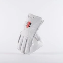 2024 Gray Nicolls Test Wicket Keeping Gloves -Cricket Clothing Shop cwac23wicketkeeping test wk glove white back edge