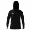 Bovingdon FC Adidas Black Hoody -Cricket Clothing Shop dw6786 blk 1