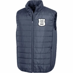 Navy Padded Gilet