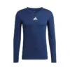 Adidas Long Sleeve Navy Junior Base Layer 1 Adidas Long Sleeve Navy Junior Base Layer -Cricket Clothing Shop gn5675 2