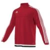 Adidas Tiro 15 Red Training Zip Top -Cricket Clothing Shop m64023 1