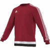 St Michael's On Wyre Primary School Adidas Red Sweat Top -Cricket Clothing Shop m64071