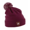 Halton Maroons FC Maroon AR Bobble Beanie -Cricket Clothing Shop maroonlogo 7