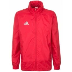 Adidas CoreF Red Rain Jacket